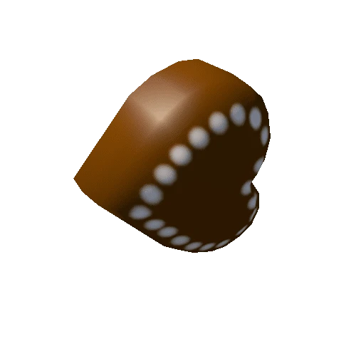 Chocolate Candy 3 Heart